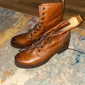 FRYE Brown Leather Women’s Boots